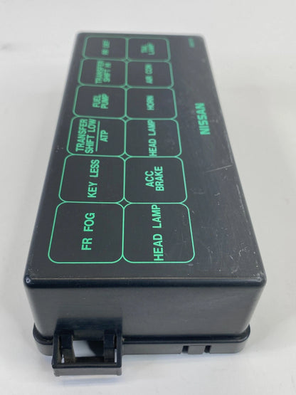 2002 NISSAN PATHFINDER 3.5L V6 FUSE BOX RELAY BOX COVER TRIM PANEL OEM