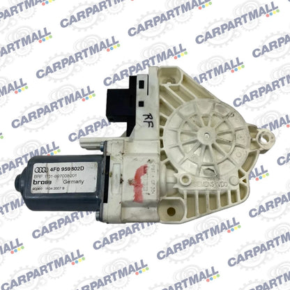 2006-2009 AUDI A6 QUATTRO FRONT RIGHT SIDE POWER WINDOW MOTOR 4F0959802 OEM