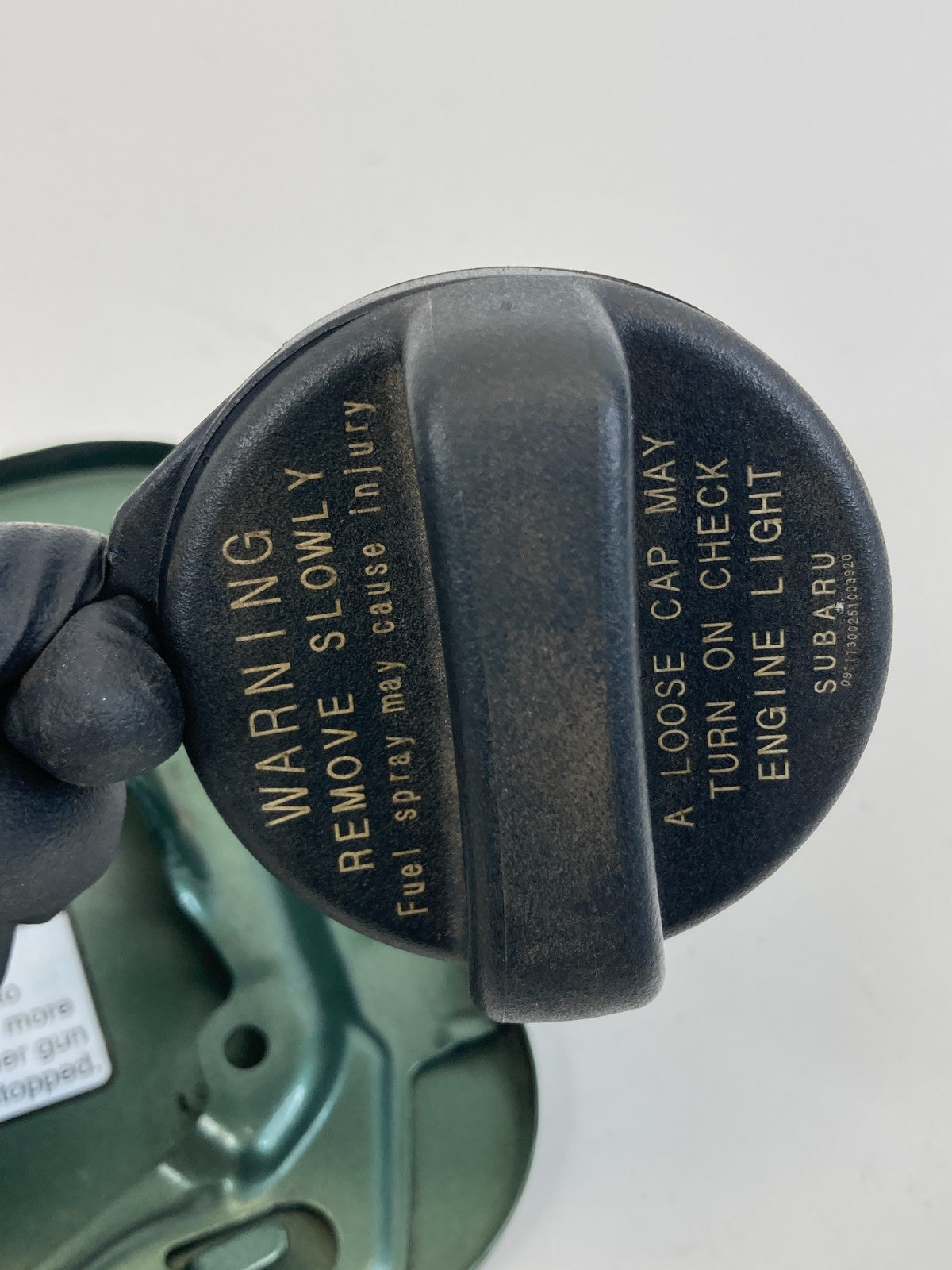 2010 2011 2012 2013 2014 Subaru Outback Fuel Filler Gas Door Tank Lid w/ Cap OEM