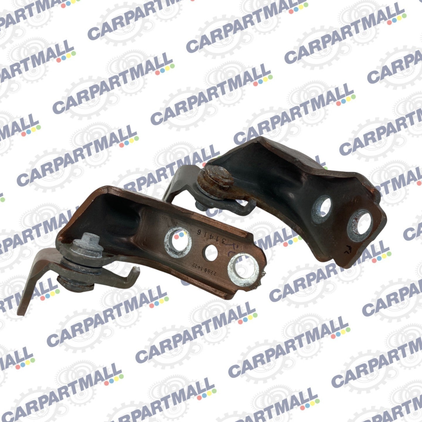 2015-2024 Ford Edge Front Left Driver Side Upper & Lower Door Hinge Set OEM