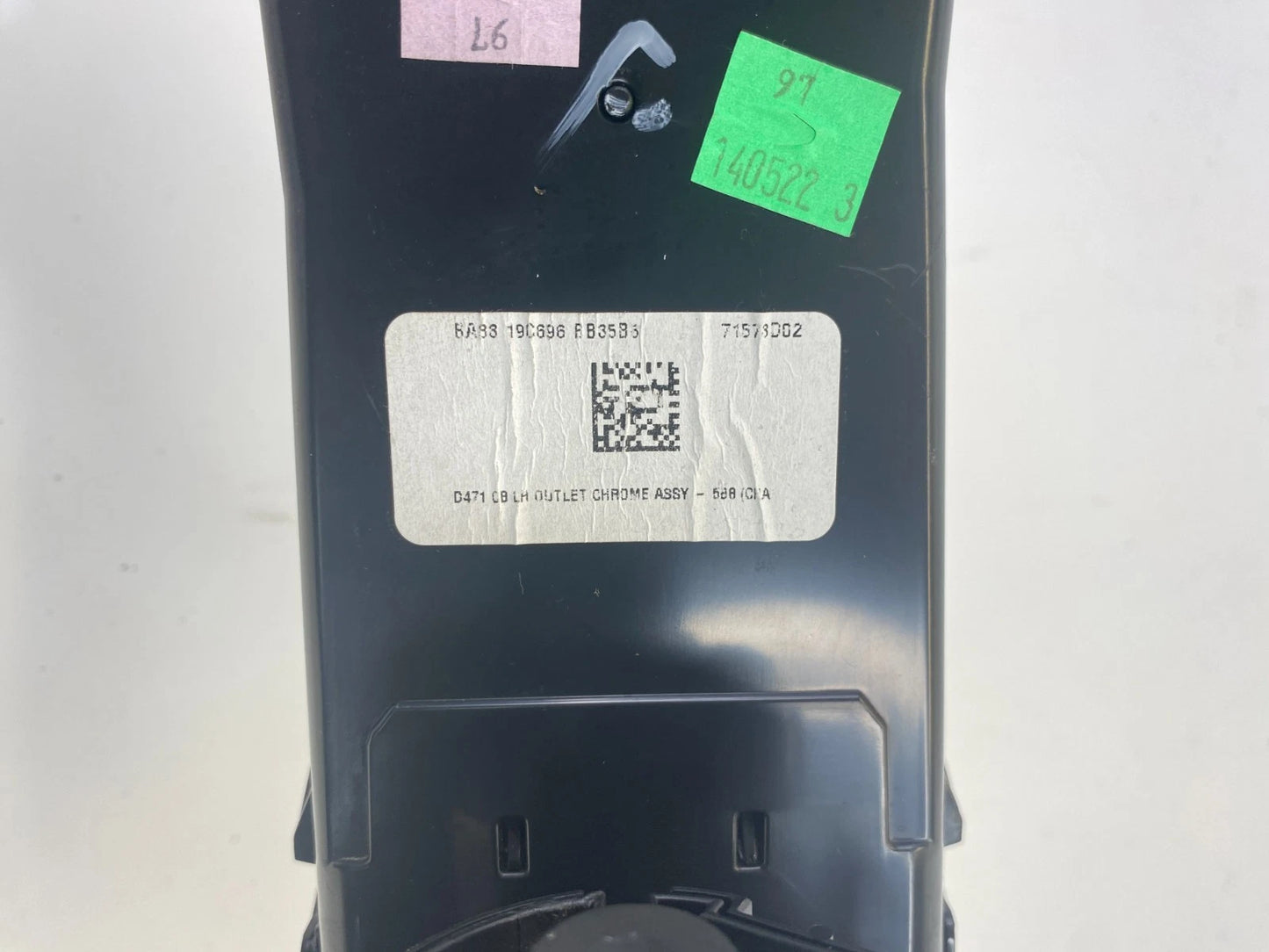 2009-2019 FORD FLEX DASH LEFT SIDE A/C AIR VENT GRILLE W/ HEADLIGHT SWITCH OEM