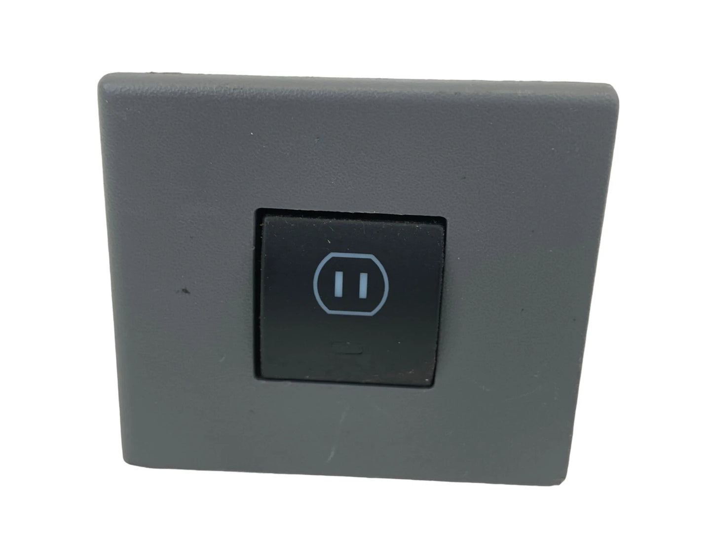2008-2010 CHRYSLER TOWN & COUNTRY POWER INVERTER SWITCH BUTTON W/ BEZEL TRIM OEM