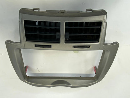 2009-2011 TOYOTA YARIS CENTER DASH RADIO BEZEL TRIM W/ AIR VENTS OEM 55405-52580