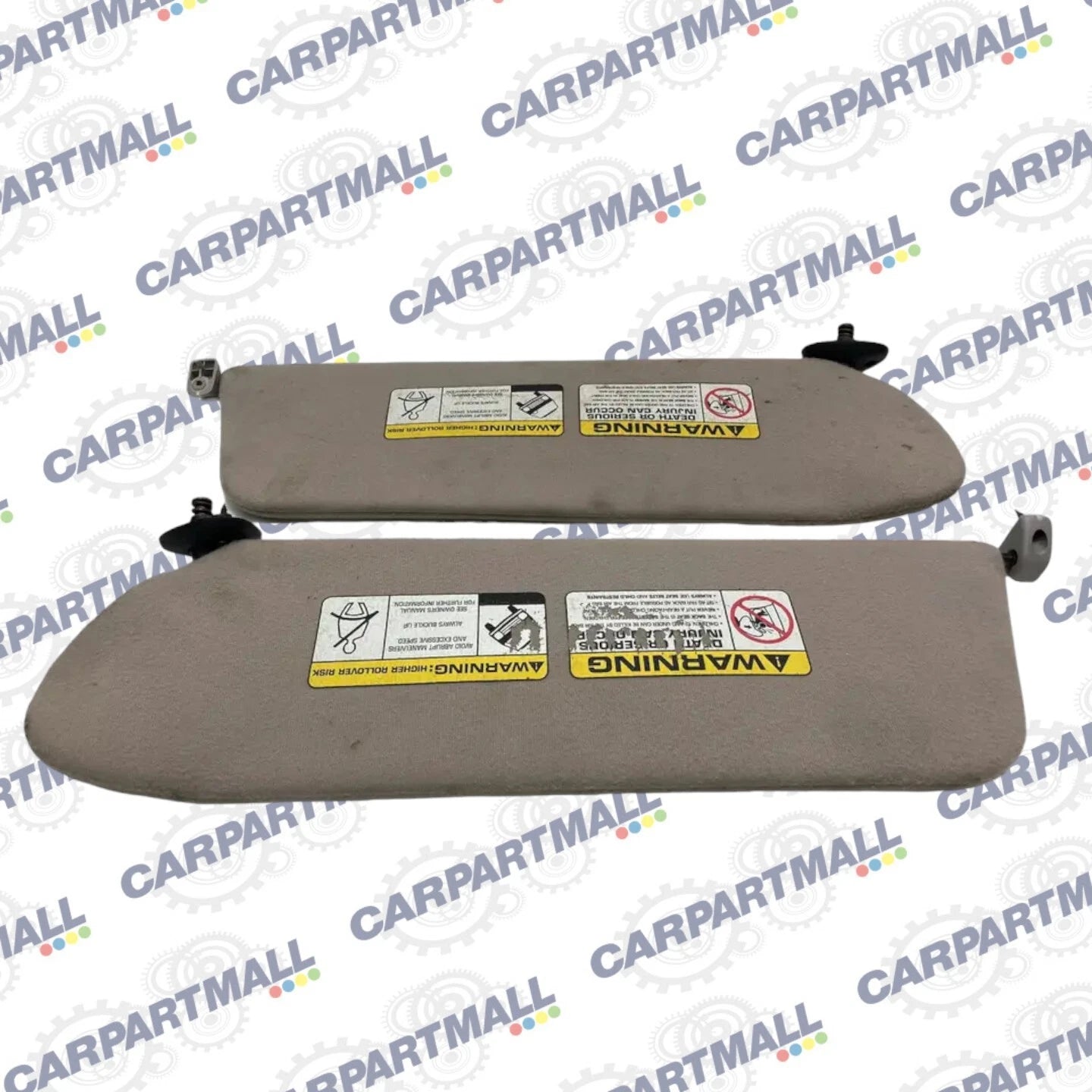 2004 2005 CHRYSLER PACIFICA SUNVISOR SUN VISOR SHADE PAIR SET LEFT & RIGHT OEM
