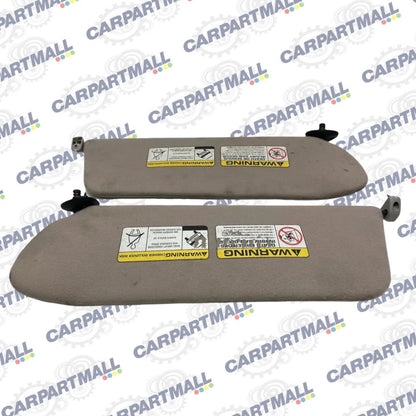 2004 2005 CHRYSLER PACIFICA SUNVISOR SUN VISOR SHADE PAIR SET LEFT & RIGHT OEM
