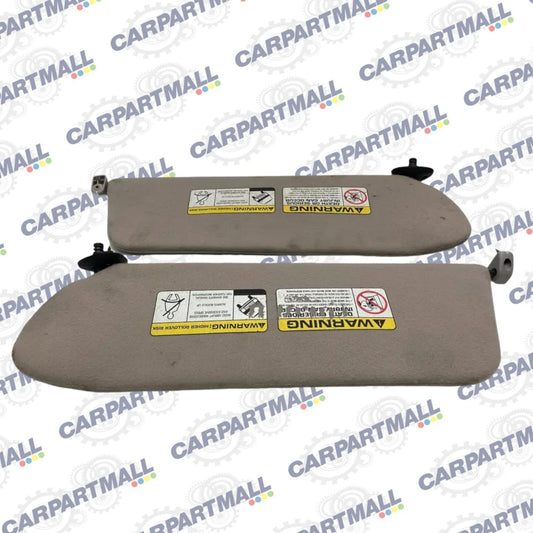 2004 2005 CHRYSLER PACIFICA SUNVISOR SUN VISOR SHADE PAIR SET LEFT & RIGHT OEM