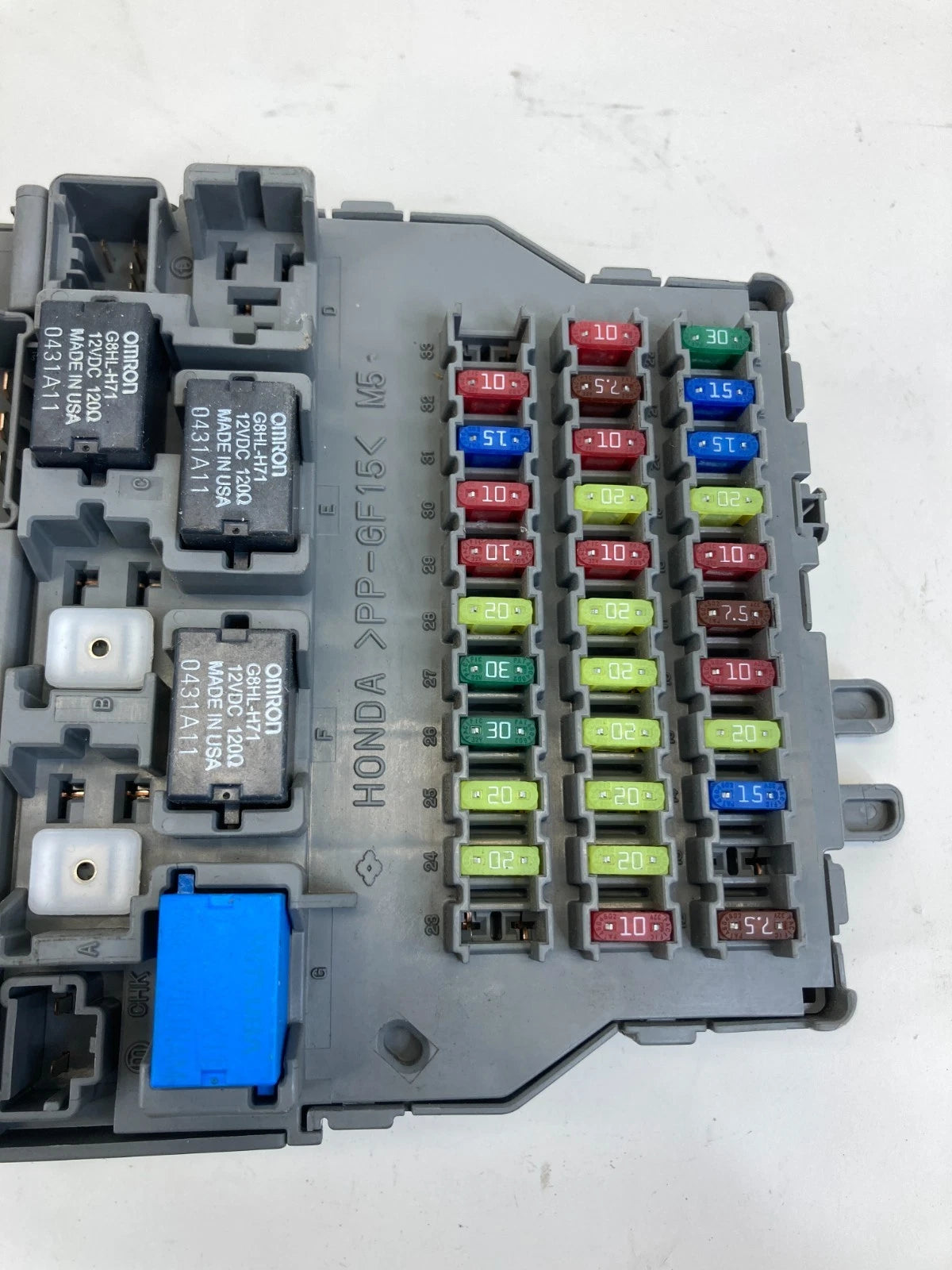 2010-2013 ACURA MDX 3.7L V6 INTERIOR CABIN DASH FUSE BOX RELAY PANEL STX-A01 OEM