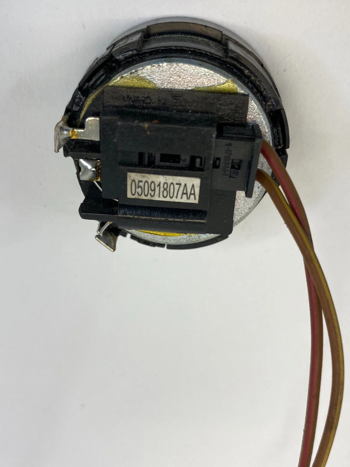 2012-2019 FIAT 500 FRONT SIDE A PILLAR TWEETER AUDIO SPEAKER 05091807AA OEM