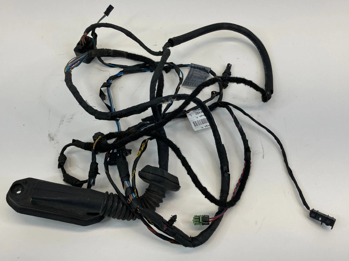 2008-2010 BMW 550I REAR LEFT DOOR WIRE WIRING HARNESS CABLE 9163159 OEM