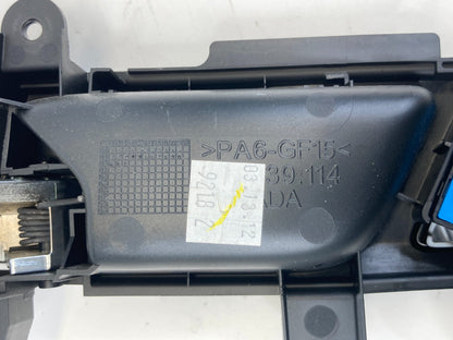 2012-2015 Volkswagen Passat Rear Back Right Side Interior Inner Door Handle OEM