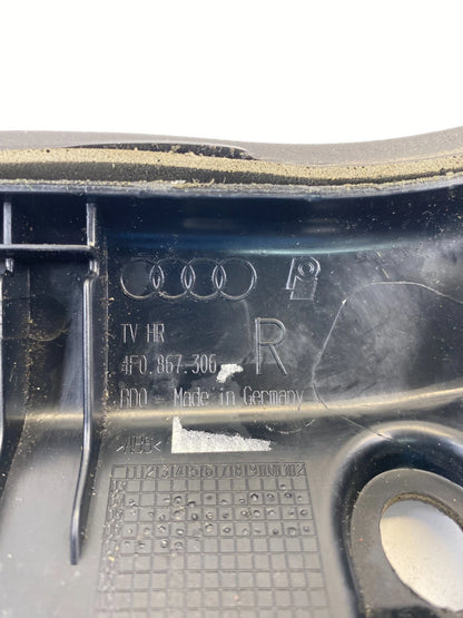 05-08 AUDI A6 FRONT RIGHT DOOR PULL HANDLE ARMREST TRIM OEM FACTORY 4F0-867-306