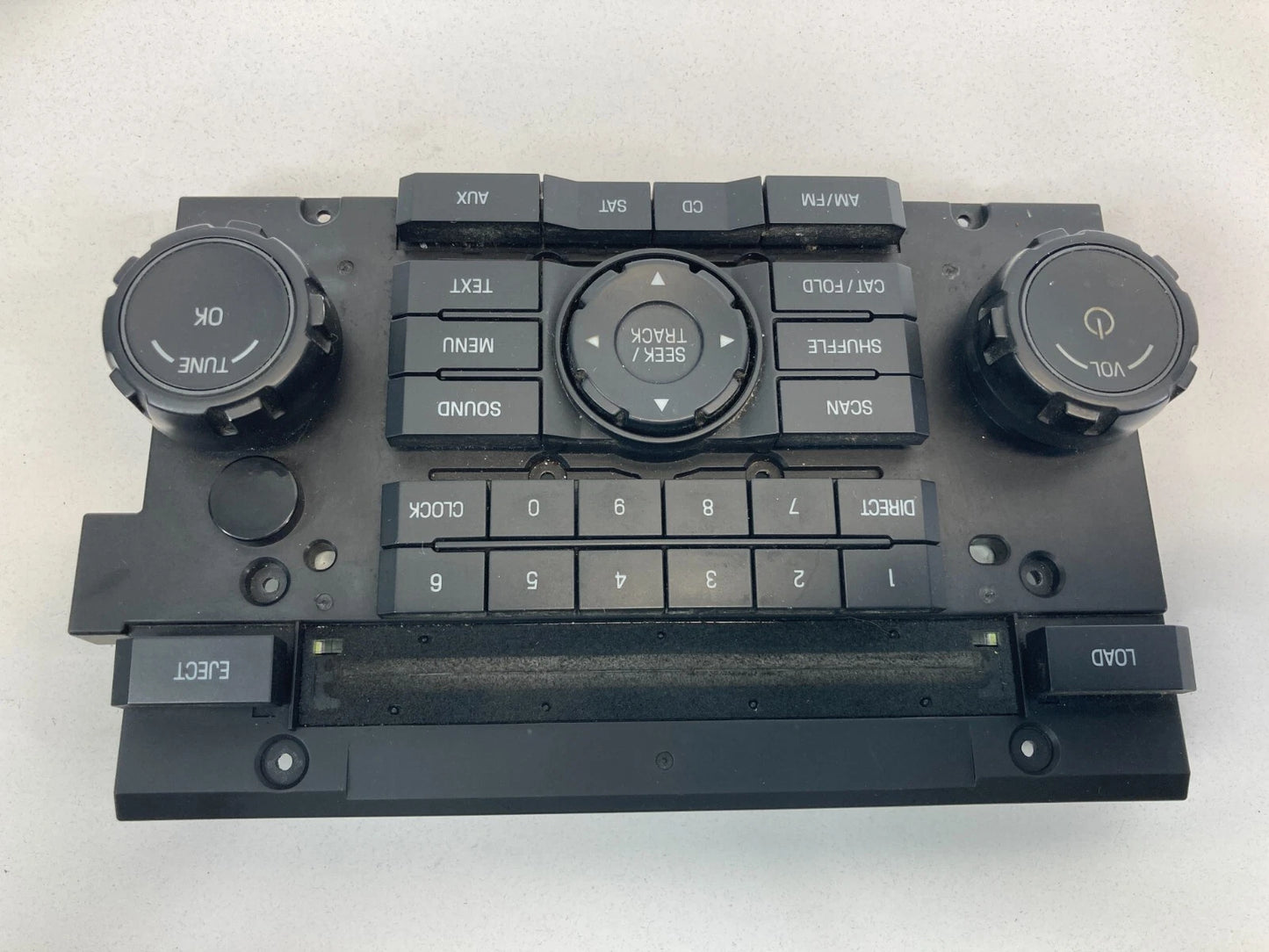 2008 FORD ESCAPE RADIO AM/FM CD PLAYER CONTROL FACEPLATE TRIM 8L8T18A802AHW OEM