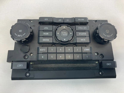 2008 FORD ESCAPE RADIO AM/FM CD PLAYER CONTROL FACEPLATE TRIM 8L8T18A802AHW OEM