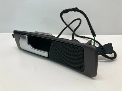 2002-2004 AUDI A6 REAR LEFT SIDE INTERIOR DOOR HANDLE W TWEETER SPEAKER OEM