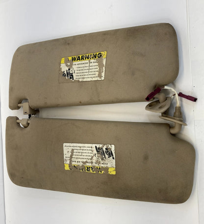 2007 2008 BMW 328XI 07-11 BMW 328I ROOF SUNVISOR SUN VISOR SHADE PAIR SET OEM