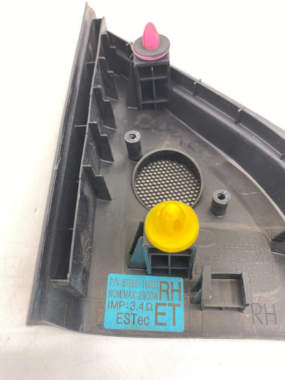 2010-2013 KIA FORTE FRONT RIGHT DOOR PANEL CORNER SPEAKER COVER 87661-1M000 OEM