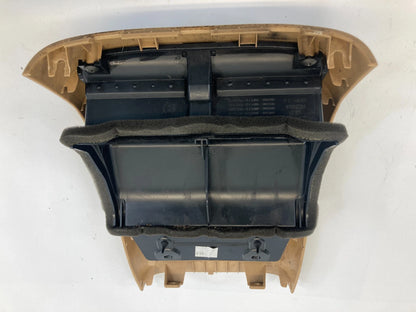 04-08 ACURA TL REAR CENTER CONSOLE A/C HEATER GRILLE DUCT W/STORAGE TRAY BOX