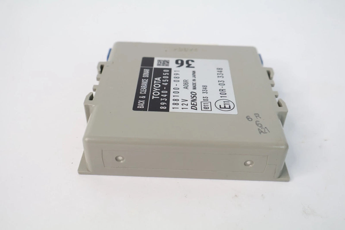 11-14 TOYOTA SIENNA PARK PARKING CLEARANCE AID ASSIST CONTROL MODULE 89340-45050