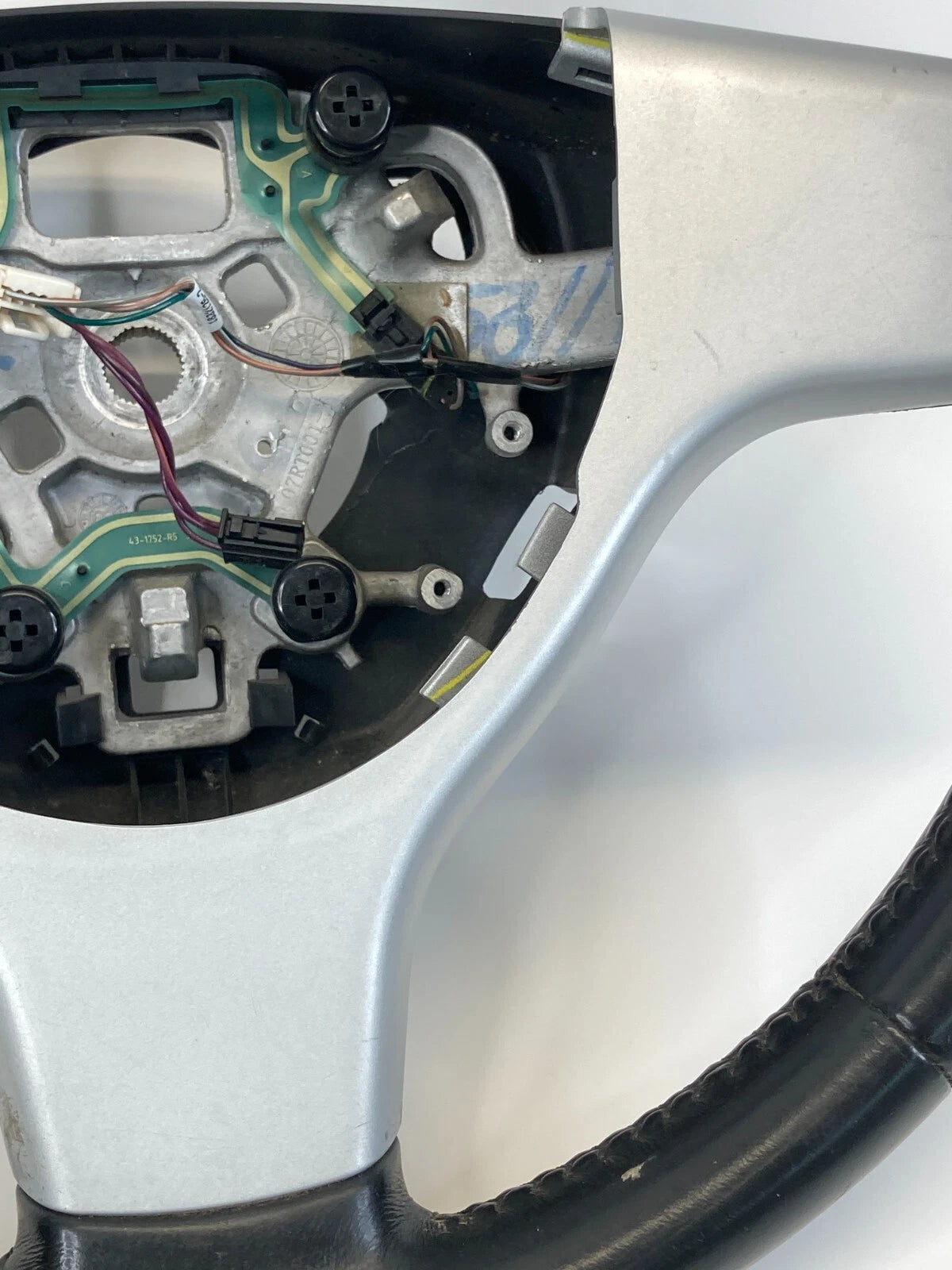 2008-2010 GRAND CARAVAN 09 10 VW ROUTAN STEERING WHEEL LEATHER BLACK 1LH981DVAB