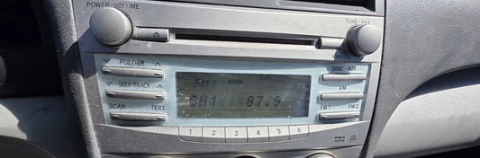 2007-2009 TOYOTA CAMRY RADIO CD PLAYER MP3 AUX RECEIVER 86120-06181 OEM