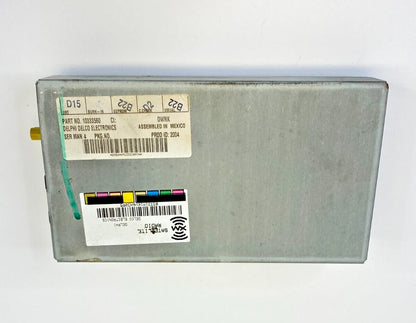 2003-2006 CHEVROLET AVALANCHE UNDER DASH SATELITE RADIO CONTROL MODULE 10333560