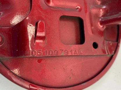 09-14 VW VOLKSWAGEN ROUTAN FUEL FILLER DOOR GAS TANK LID COVER PRH INFERNO RED