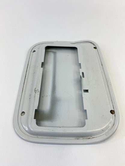 2004-2007 BMW 530i 525i SEDAN FUEL GAS TANK DOOR FILLER LID COVER WHITE OEM