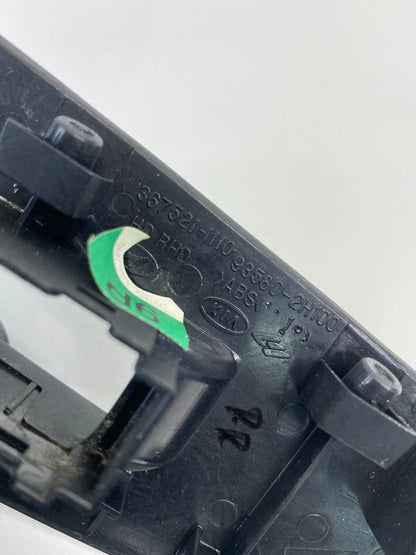 2007-2010 HYUNDAI ELANTRA REAR RIGHT DOOR WINDOW SWITCH TRIM COVER 93580-2H100