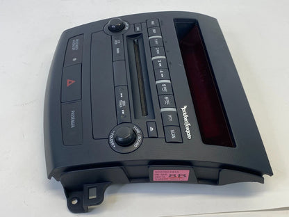10-13 MITSUBISHI OUTLANDER RADIO DASH TRIM BEZEL ROCKFORD FOSGATE OEM 8002B234XA