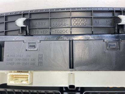 07-11 Toyota Camry Upper Dash Defroster Vent Grill Trim Panel 55981-06040 OEM