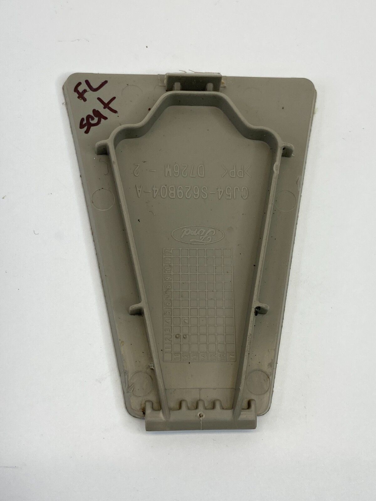 13 14 Ford Escape Front Left Seat Track Cover Insert Trim Panel CJ54-S629B04-A