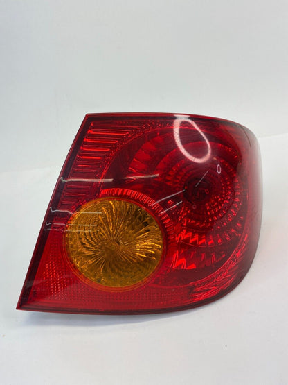 2005-2008 Toyota Corolla Rear Right Side Outer Tail Light Taillight Lamp OEM