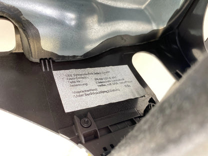 2011-2017 VW TOUAREG CLUSTER SPEEDOMETER BEZEL W/ STEERING COLUMN COVER TRIM OEM