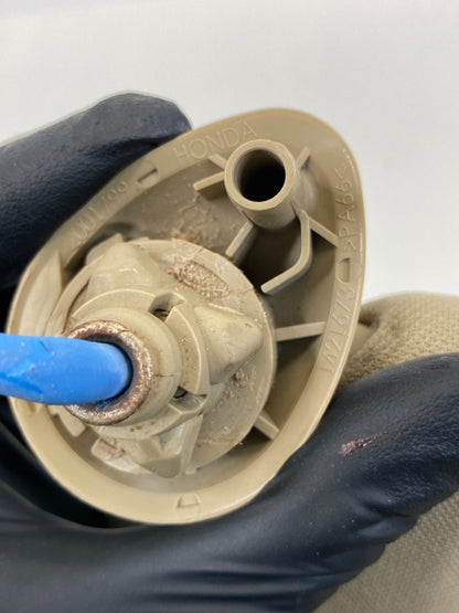 2008-2012 Honda Accord Left & Right Side Sunvisor Sun Visor Set Pair Ivory OEM