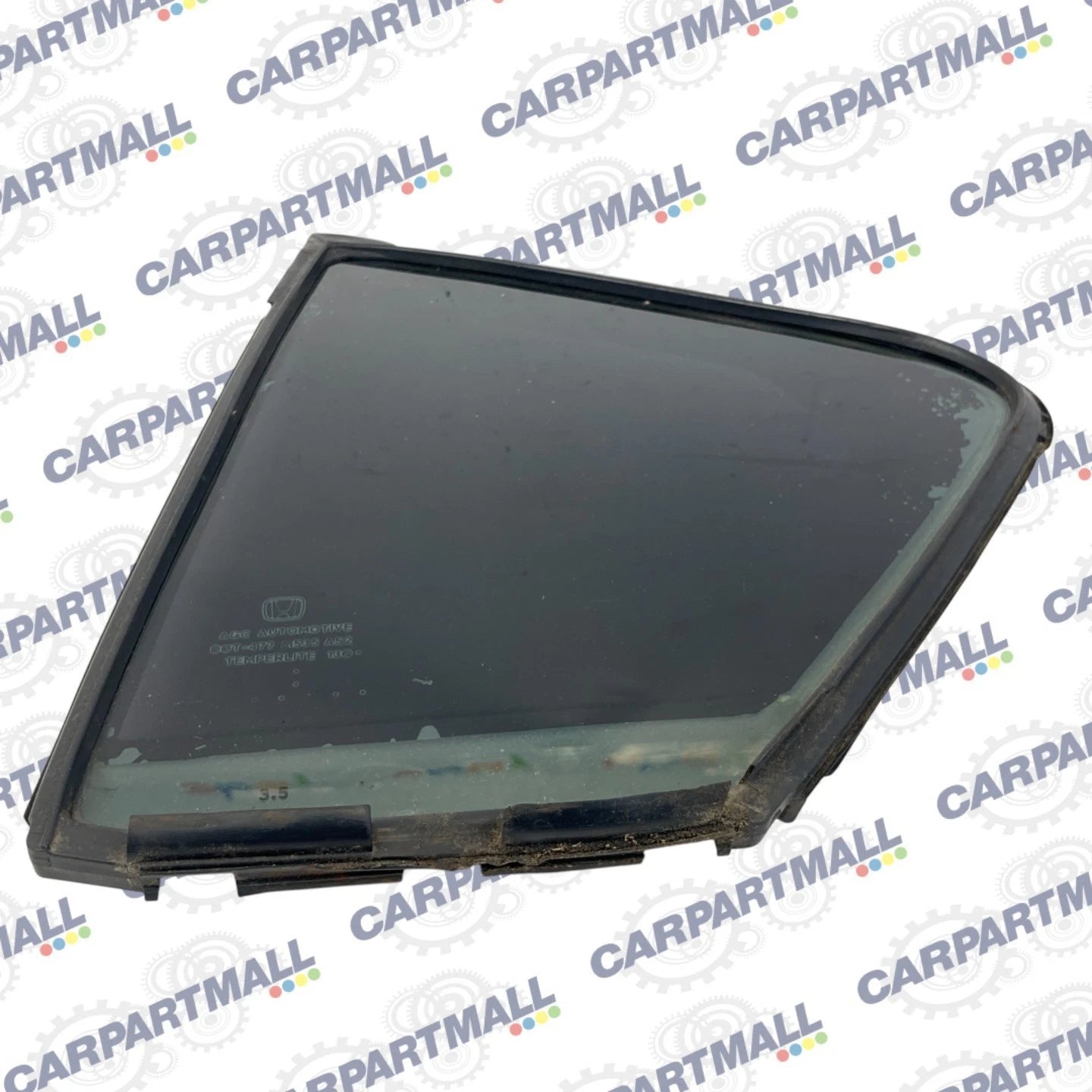 2013-2015 Honda Civic Rear Left Side Quarter Vent Window Glass 73491-TR6 OEM