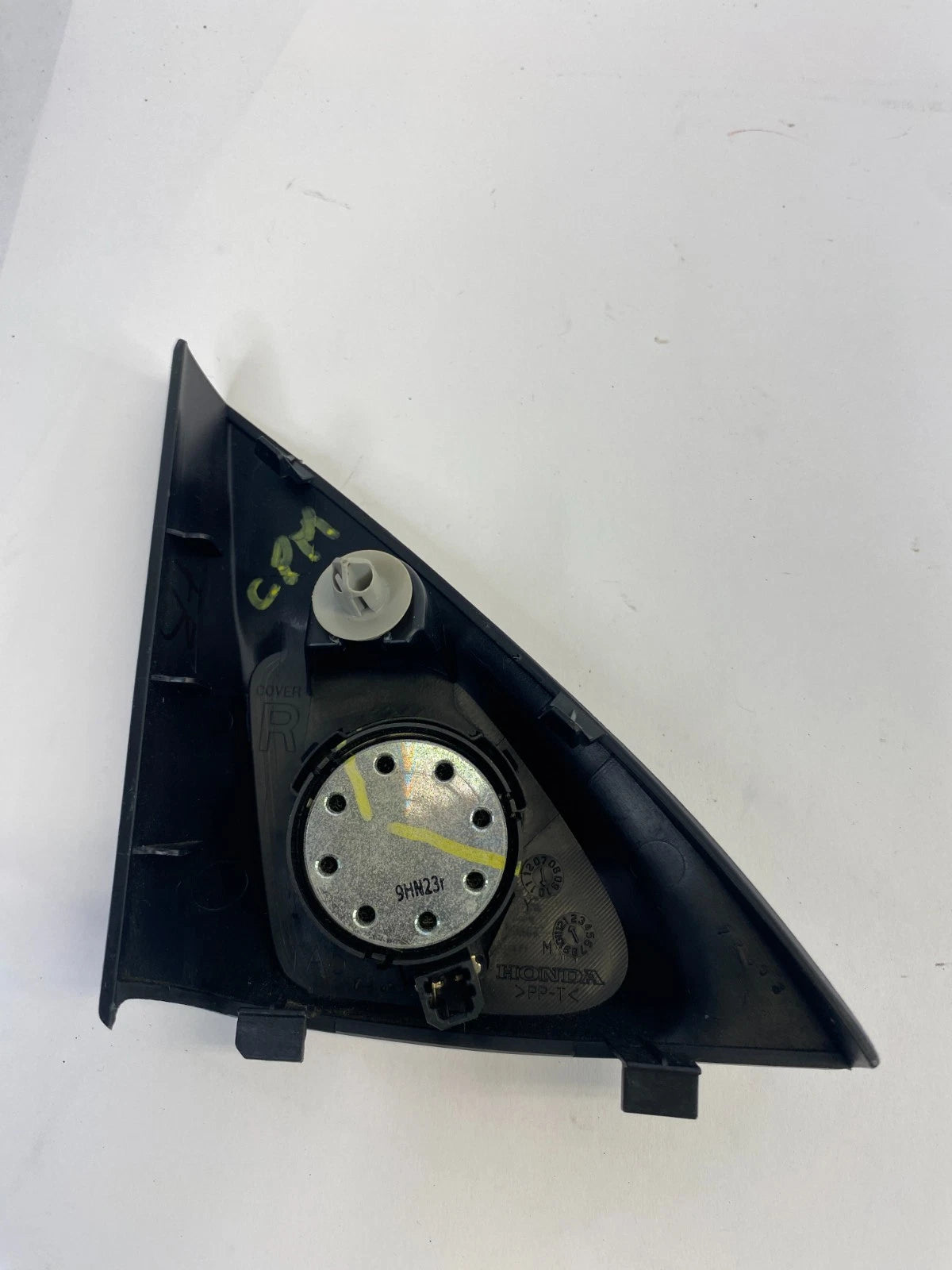 2008-2012 HONDA ACCORD FRONT RIGHT DOOR INNER CORNER TWEETER SPEAKER W/ COVER