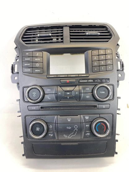 2016-2019 FORD EXPLORER RADIO & CLIMATE CONTROL PANEL ASSY JB5T-18A802-BD