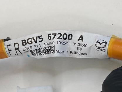 2010-2013 Mazda 3 Front Right Side Door Panel Harness Wiring Wire BGV5-67200-A