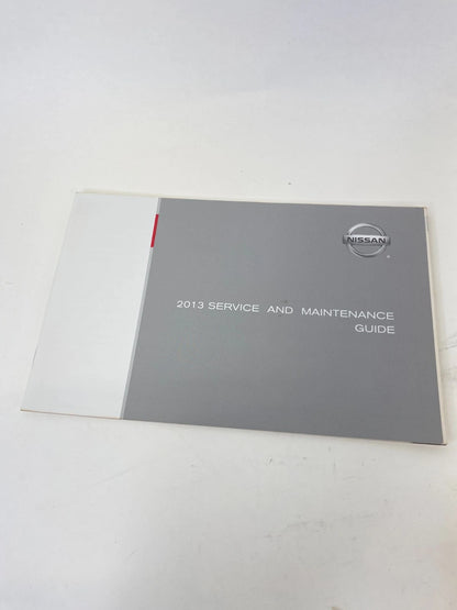 2013 NISSAN ALTIMA SEDAN OWNERS MANUAL INFORMATION GUIDE BOOK SET WITH CASE OEM