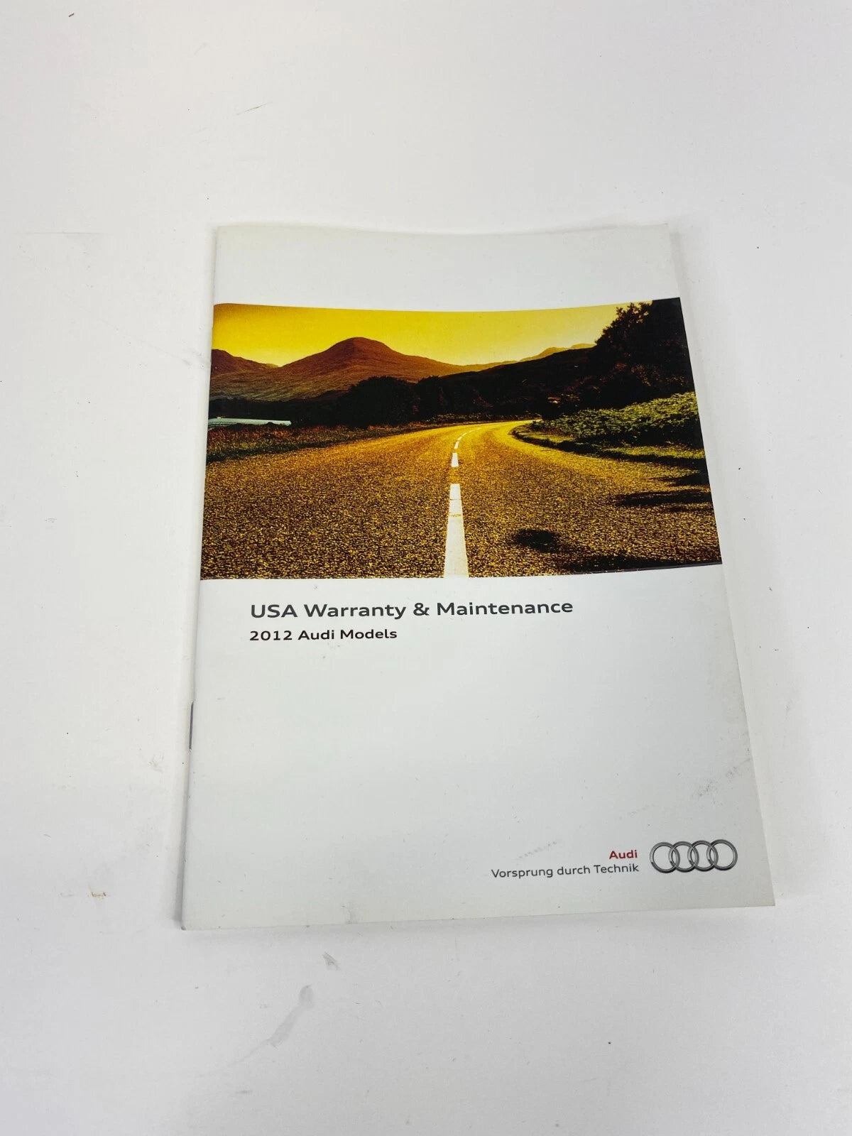 2012 AUDI A4 QUATTRO OWNERS MANUAL QUICK REFERENCE WARRANTY GUIDE SET W/ CASE