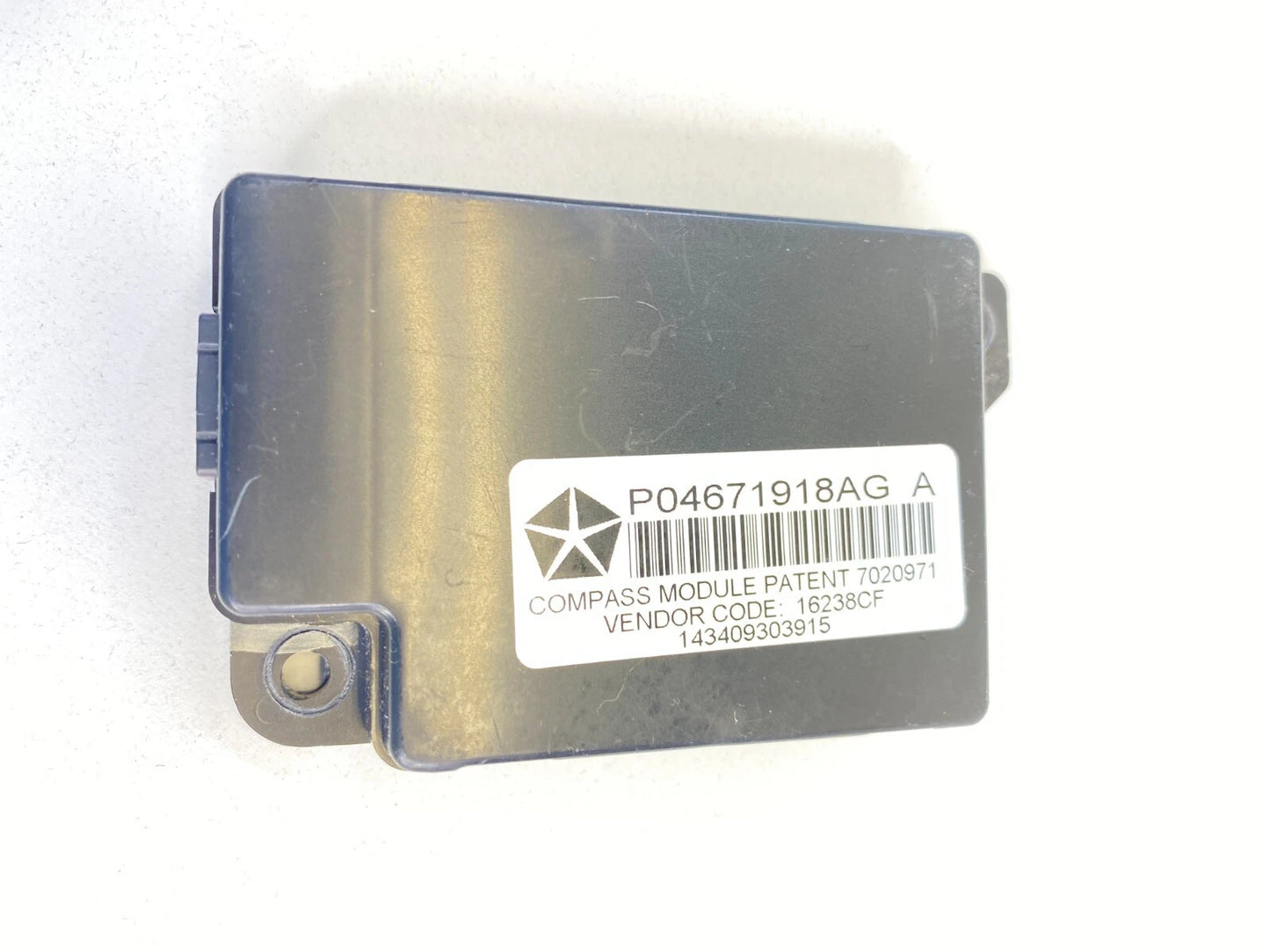 2009-2016 CHRYSLER TOWN & COUNTRY REMOTE COMPASS CONTROL MODULE UNIT 04671918AG
