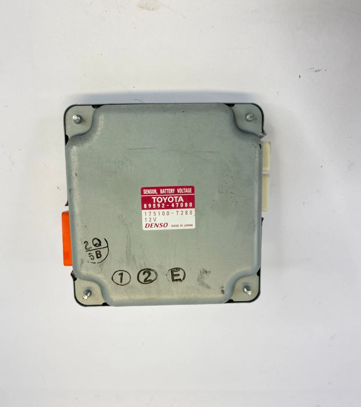10-15 TOYOTA PRIUS HYBRID BATTERY VOLTAGE SENSOR CONTROL MODULE OEM 89892-47080