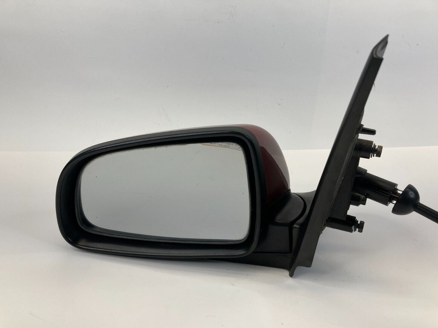 2007-2011 Chevrolet Aveo Sedan Left Driver Side View Manual Door Mirror Red OEM