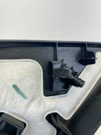 07-11 HONDA CR-V FRONT LEFT DOOR INTERIOR MIRROR COVER TRIM 76270-SWA-0030 OEM