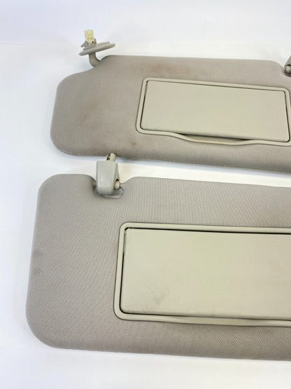 2009-2014 Nissan Murano Sunvisor Left & Right Sun Visor Shade Pair Set OEM
