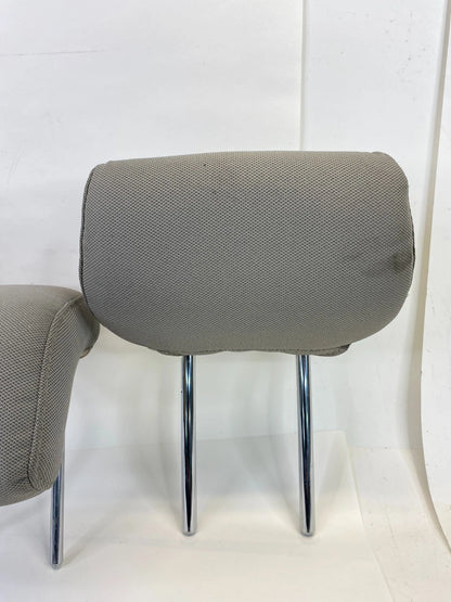 2011 2012 11 12 FORD FUSION SEDAN REAR SEAT HEADREST HEAD REST SET OF 3 OEM