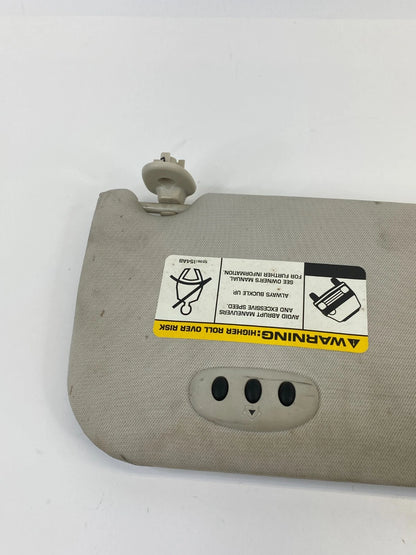 07-11 DODGE NITRO ROOF LEFT DRIVER SIDE SUN VISOR SHADE W/ LIGHT HOMELINK OEM