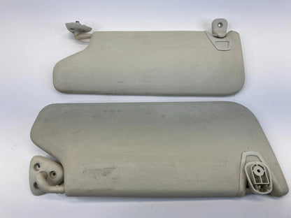 2009 2010 DODGE JOURNEY LEFT RIGHT SUN VISOR PAIR SET WITH MIRRORS PANELS OEM