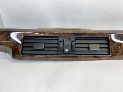 2008 BMW 535XI 528XI CENTER DASHBOARD WOOD TRIM VENT PANEL OEM 64226910732