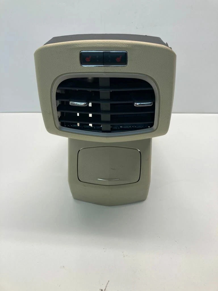 13-16 LINCOLN MKZ RR CENTER CONSOLE A/C VENT COVER TRIM W/ HEATED SEATS SWITCH